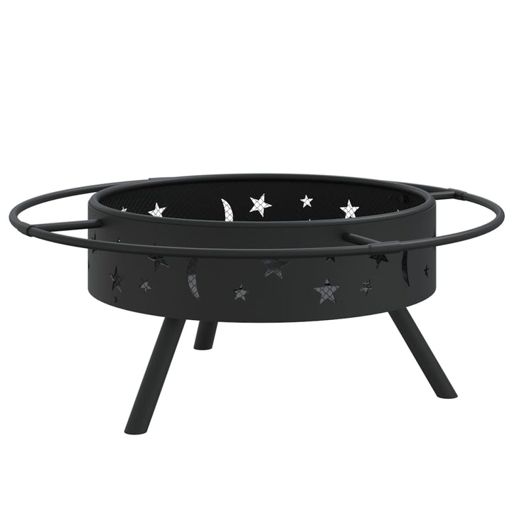 Eldstad Med Eldgaffel 70 Cm Xxl Stål