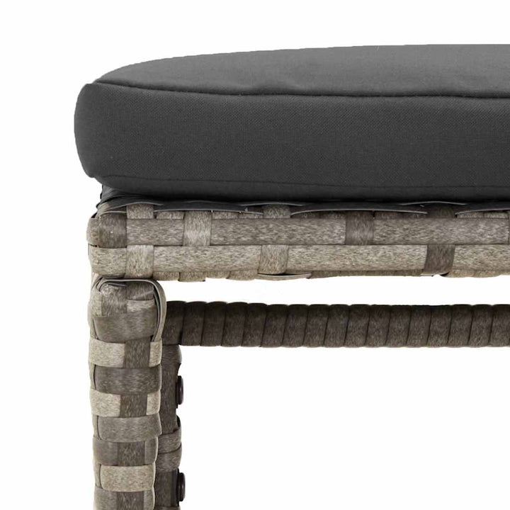 Loungegrupp För Trädgården Med Dynor 6 Delar Konstrotting