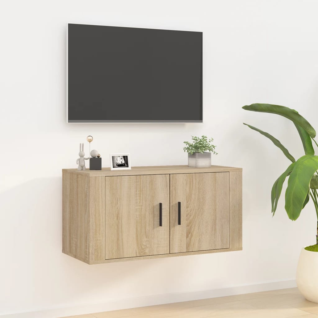 Väggmonterad Tv-Bänk 40X34,5X60 Cm