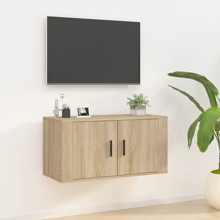 Väggmonterad Tv-Bänk 40X34,5X60 Cm