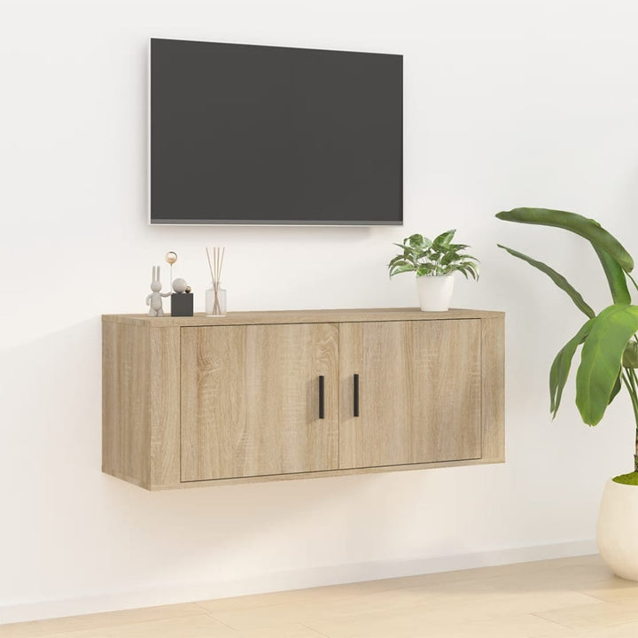 Väggmonterad Tv-Bänk 40X34,5X60 Cm