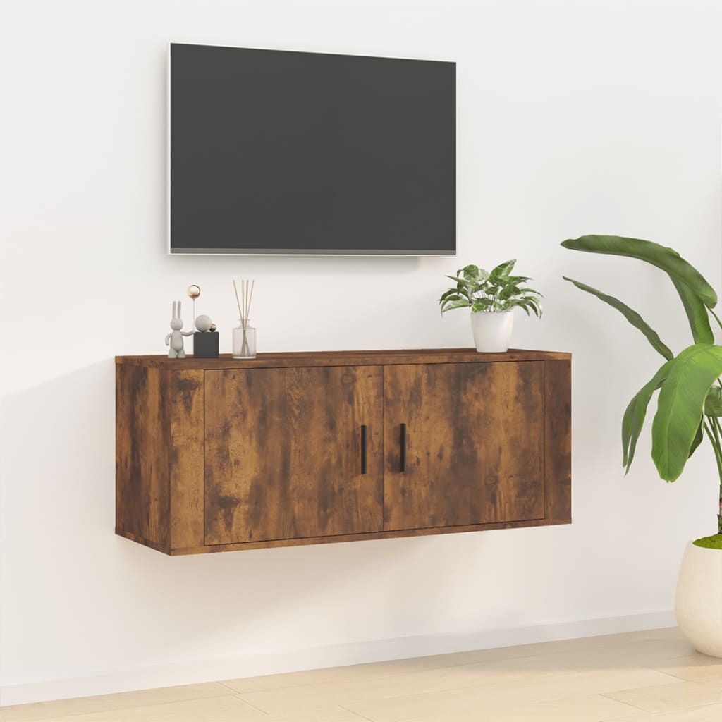 Väggmonterad Tv-Bänk 40X34,5X60 Cm