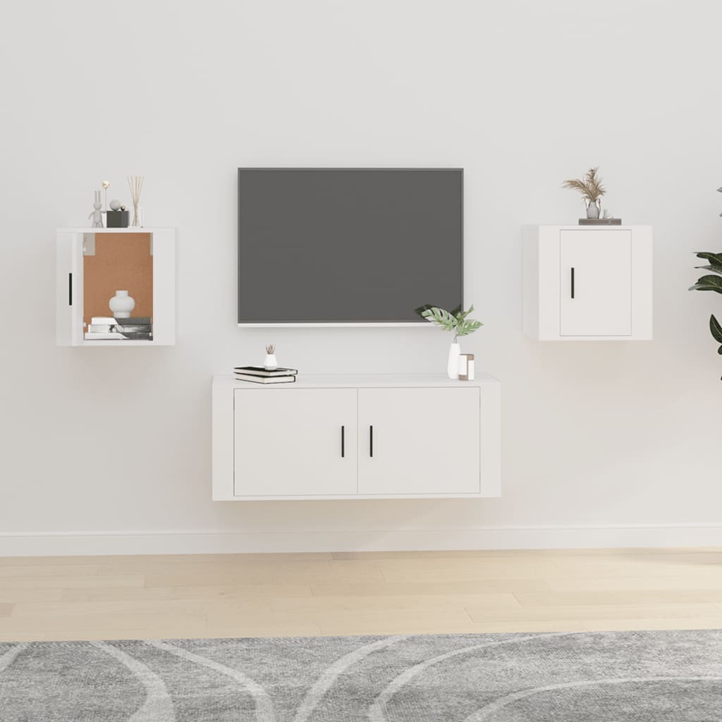 Väggmonterad Tv-Bänk 40X34,5X60 Cm
