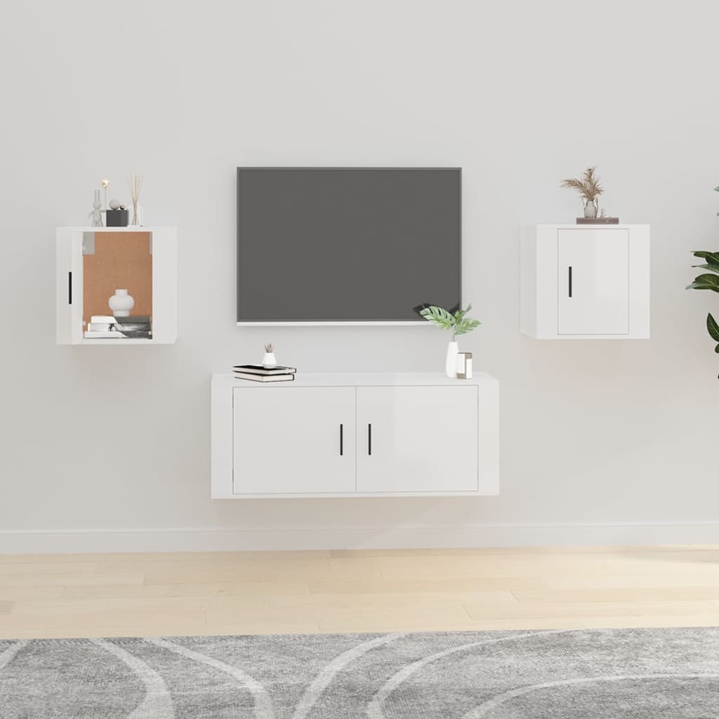 Väggmonterad Tv-Bänk 40X34,5X60 Cm