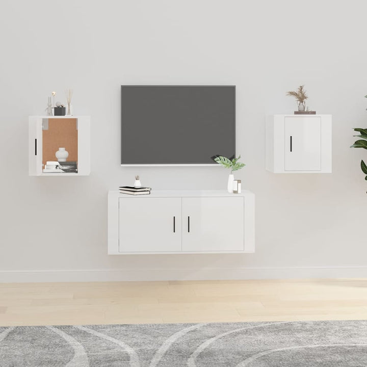 Väggmonterad Tv-Bänk 40X34,5X60 Cm