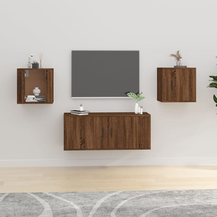 Väggmonterad Tv-Bänk 40X34,5X60 Cm