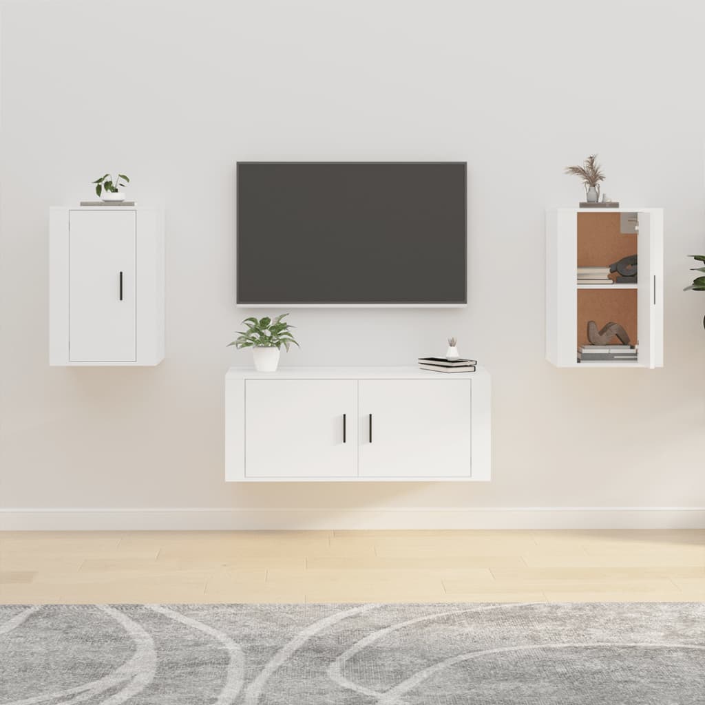 Väggmonterad Tv-Bänk 40X34,5X60 Cm