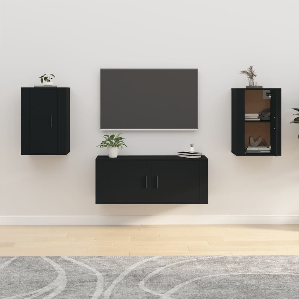 Väggmonterad Tv-Bänk 40X34,5X60 Cm