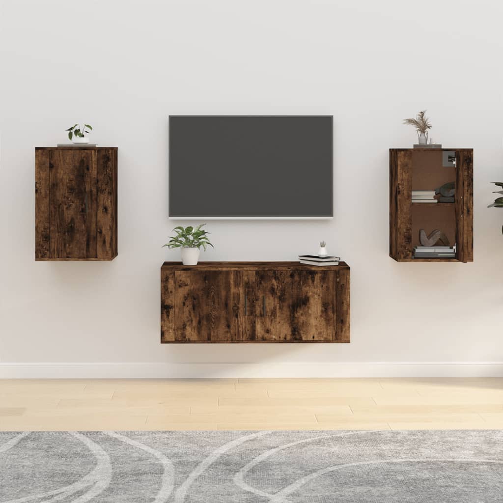 Väggmonterad Tv-Bänk 40X34,5X60 Cm