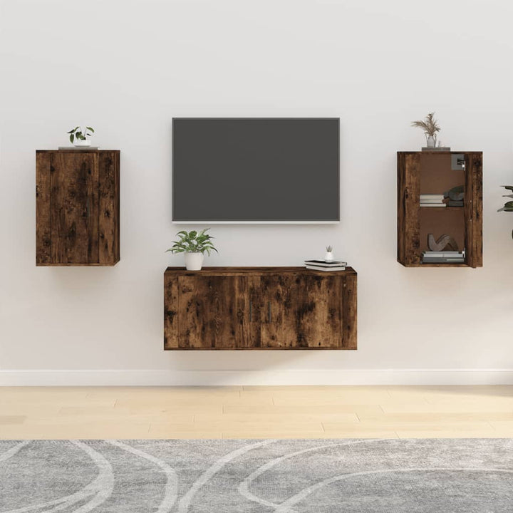 Väggmonterad Tv-Bänk 40X34,5X60 Cm