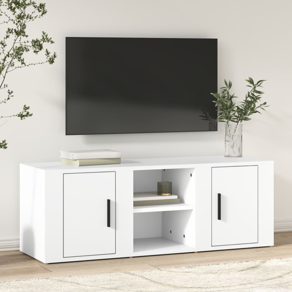 Tv-Skåp Sonoma-Ek 100X31,5X35 Cm Konstruerat Trä