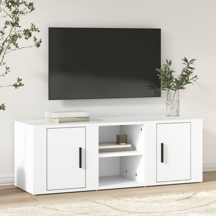 Tv-Skåp Sonoma-Ek 100X31,5X35 Cm Konstruerat Trä