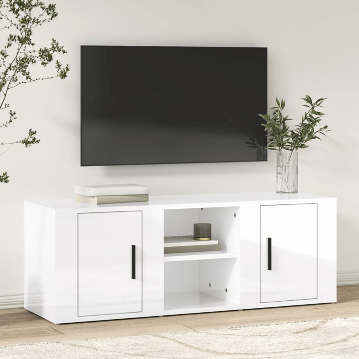 Tv-Skåp Sonoma-Ek 100X31,5X35 Cm Konstruerat Trä