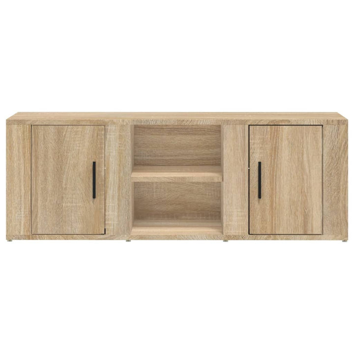 Tv-Skåp Sonoma-Ek 100X31,5X35 Cm Konstruerat Trä