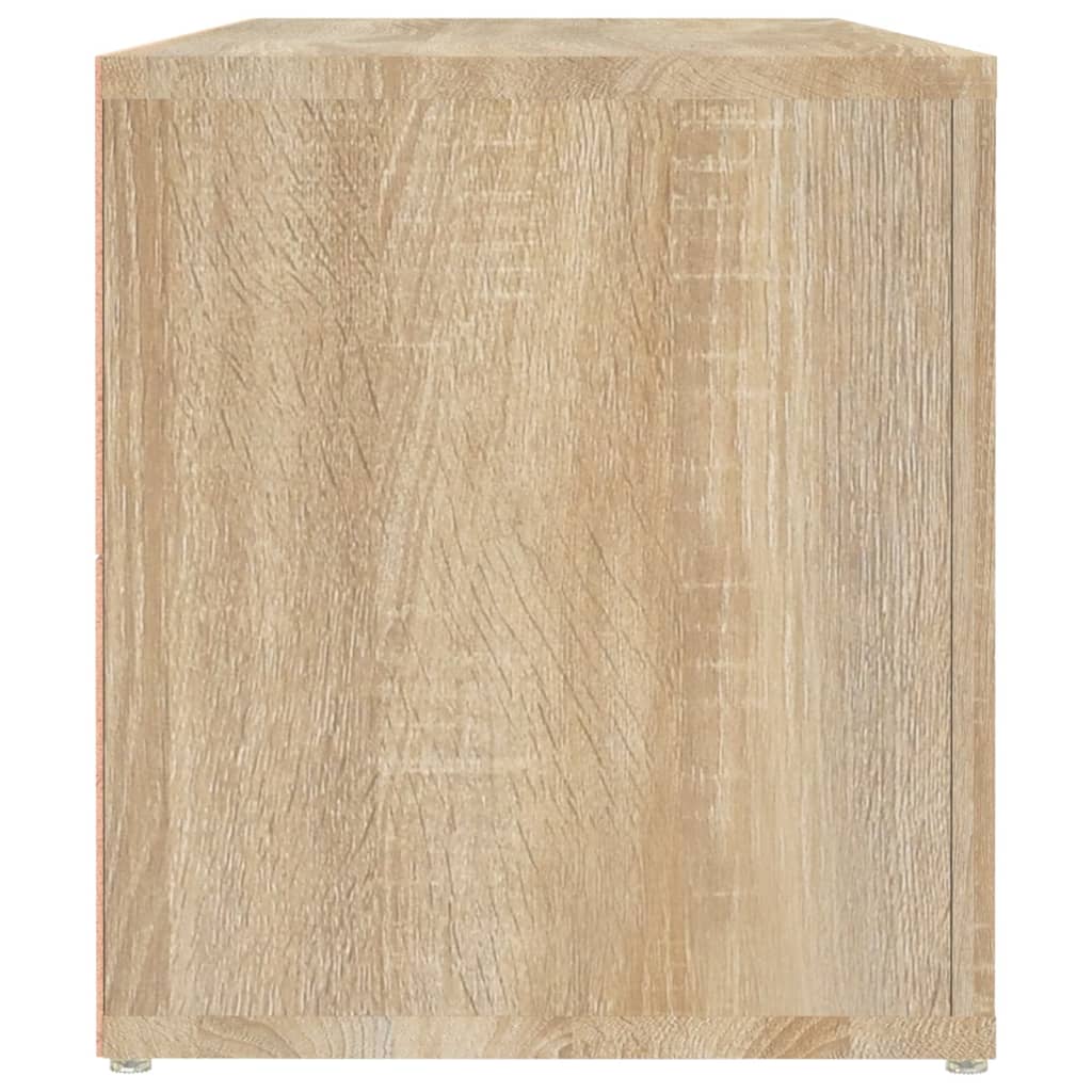 Tv-Skåp Sonoma-Ek 100X31,5X35 Cm Konstruerat Trä