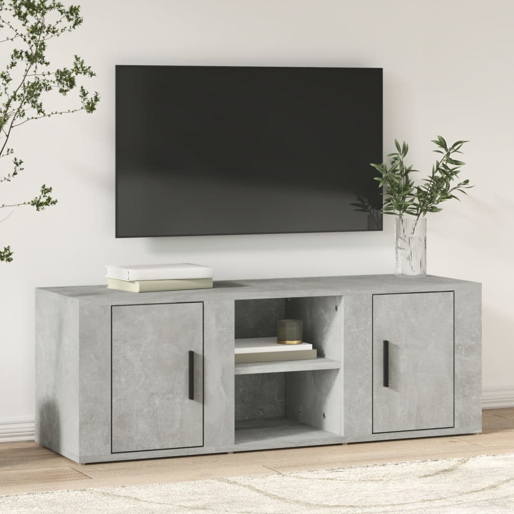 Tv-Skåp Sonoma-Ek 100X31,5X35 Cm Konstruerat Trä