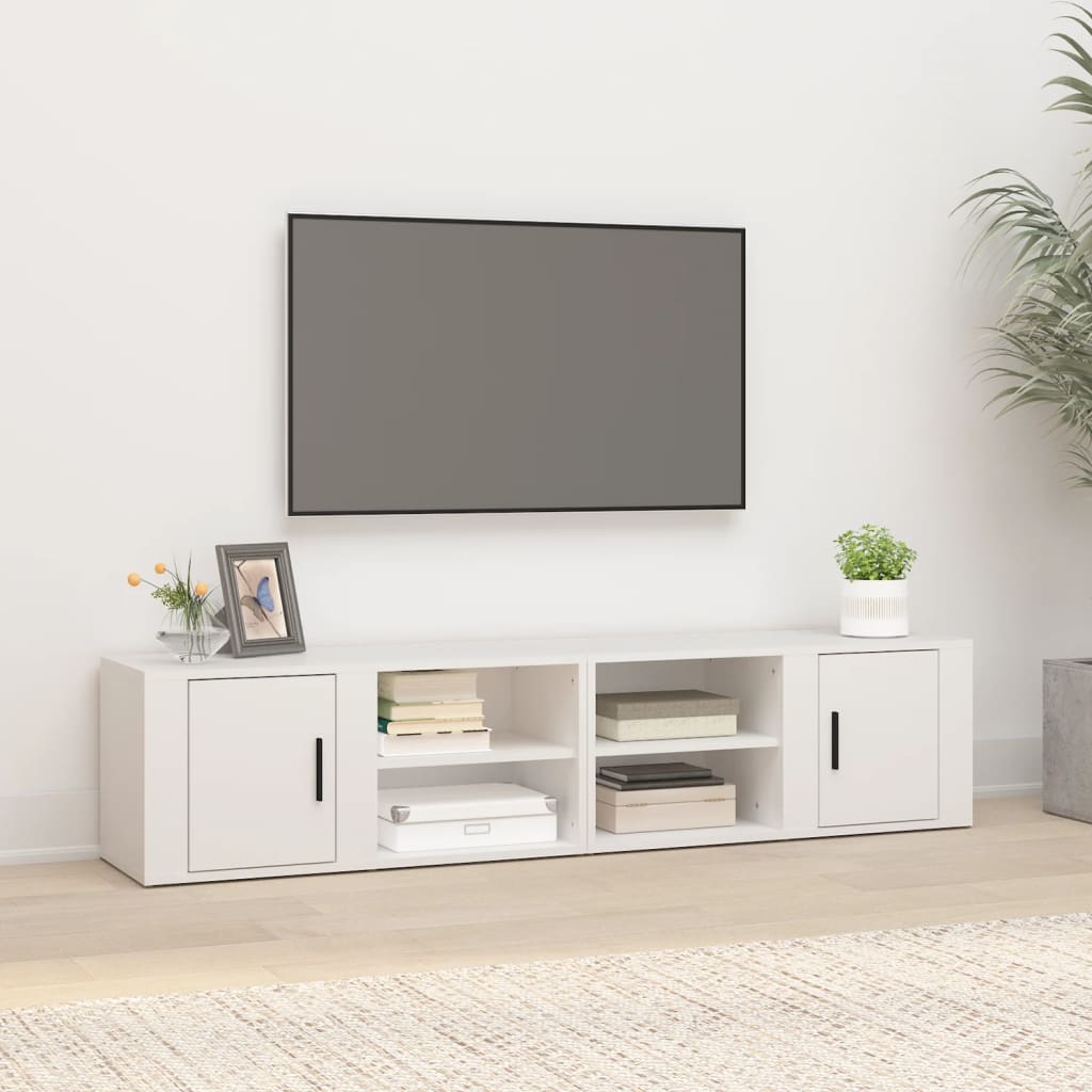 Tv-Bänk 80X31,5X36 Cm Konstruerat Trä