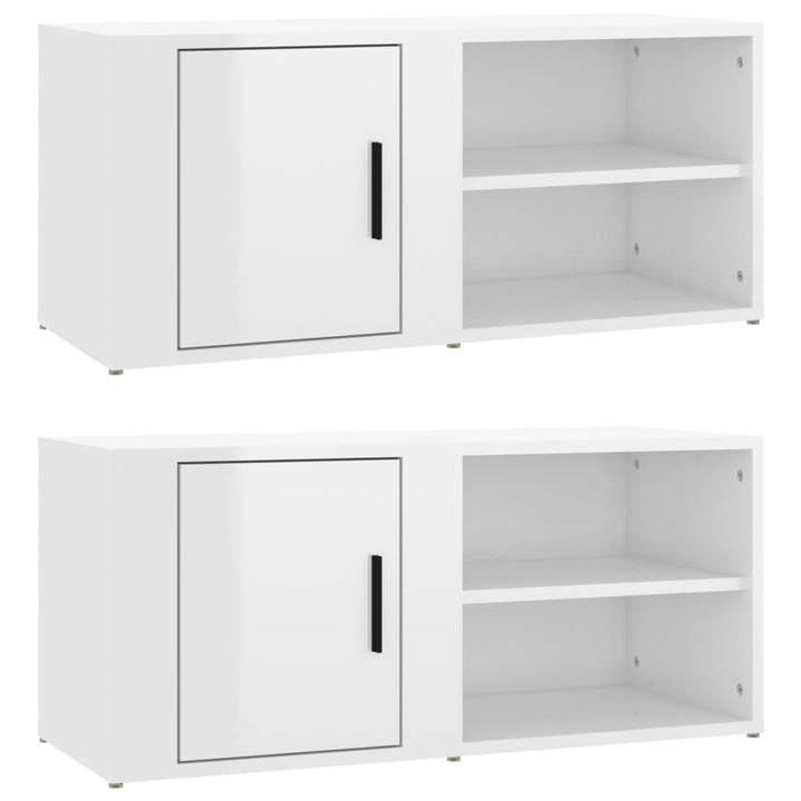 Tv-Bänk 80X31,5X36 Cm Konstruerat Trä