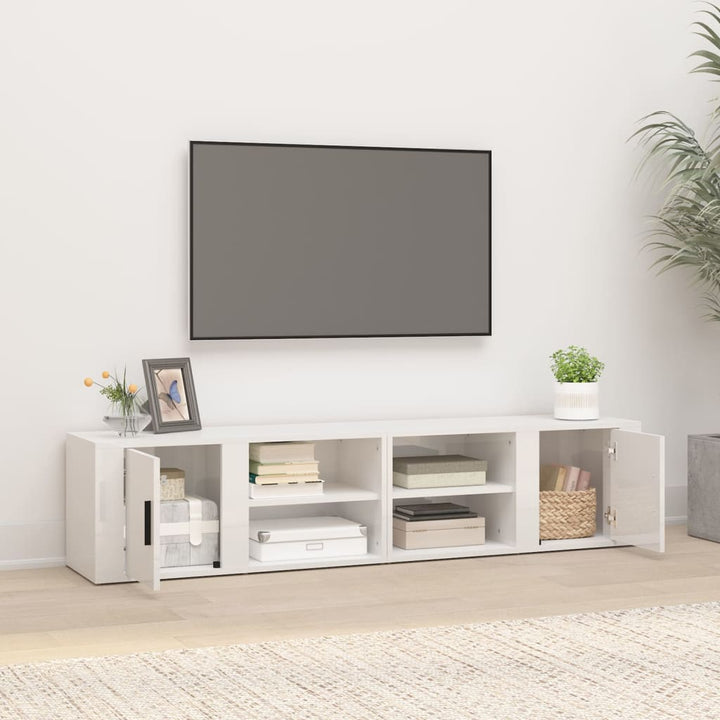 Tv-Bänk 80X31,5X36 Cm Konstruerat Trä