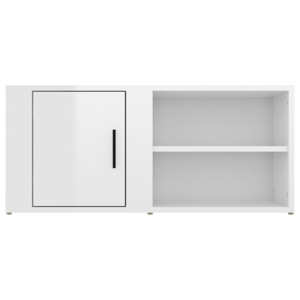 Tv-Bänk 80X31,5X36 Cm Konstruerat Trä