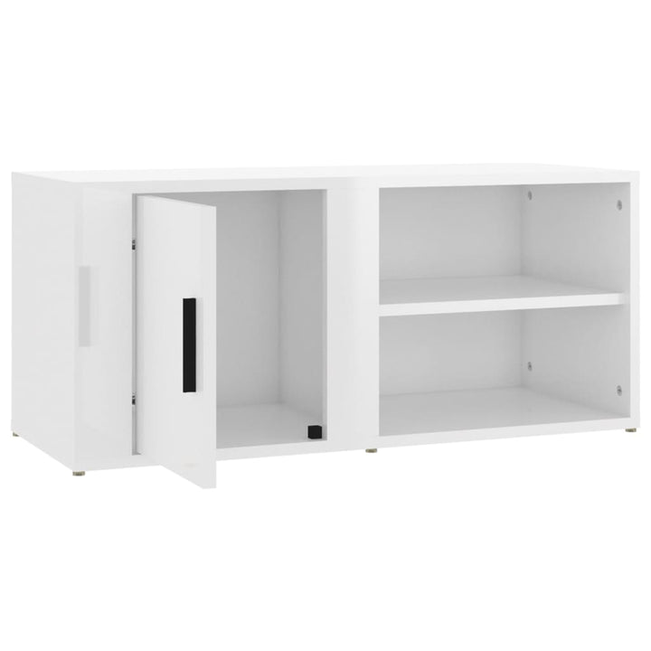 Tv-Bänk 80X31,5X36 Cm Konstruerat Trä