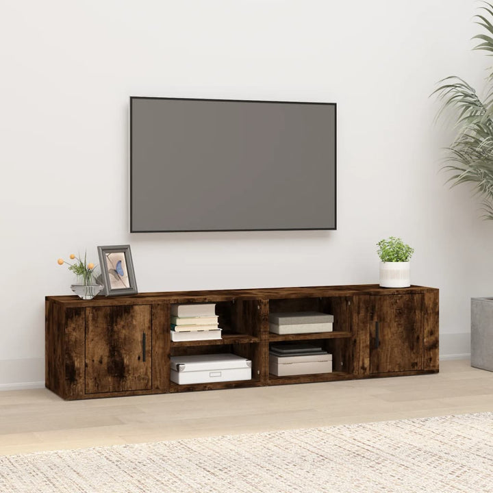 Tv-Bänk 80X31,5X36 Cm Konstruerat Trä