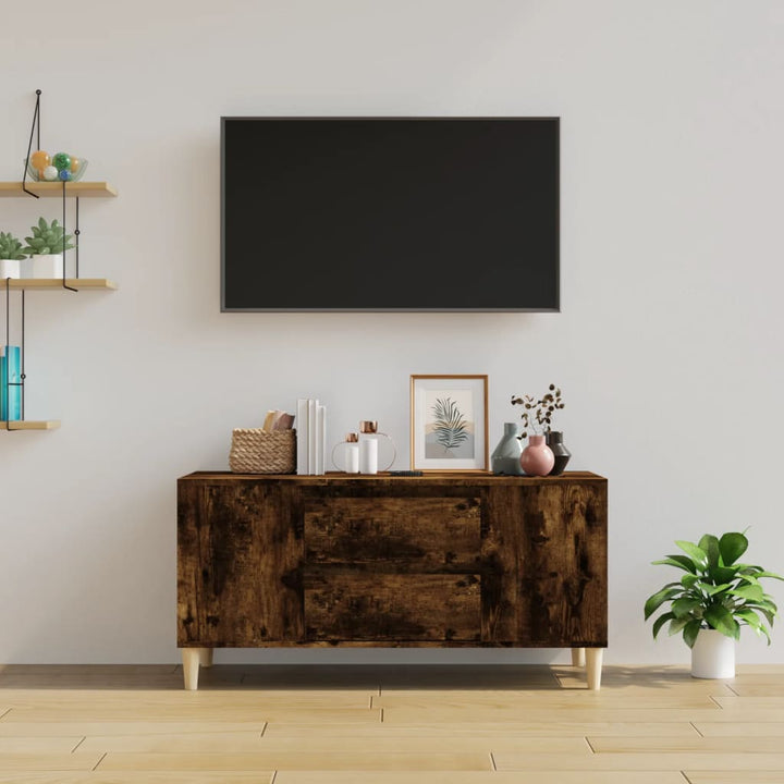 Tv-Bänk 102X44,5X50 Cm Konstruerat Trä