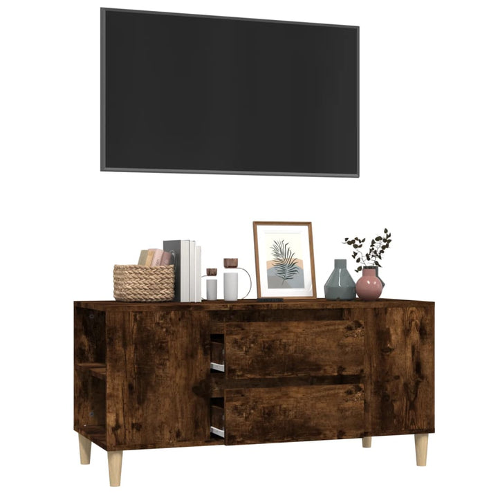 Tv-Bänk 102X44,5X50 Cm Konstruerat Trä