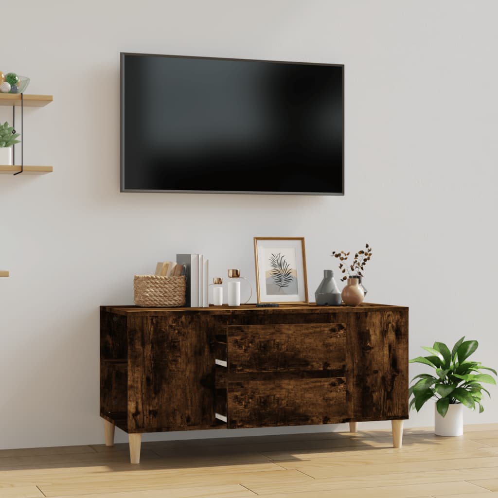 Tv-Bänk 102X44,5X50 Cm Konstruerat Trä