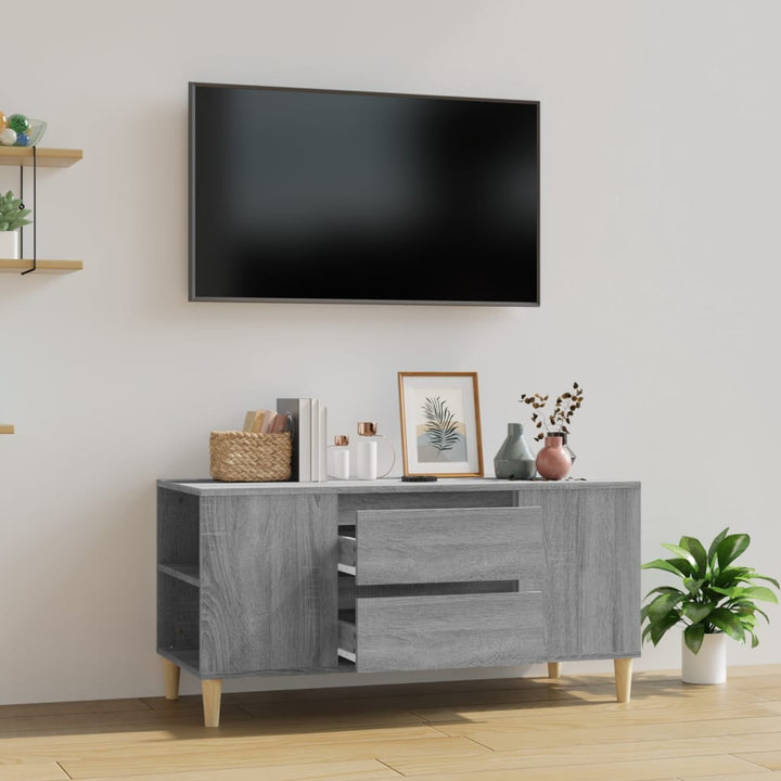 Tv-Bänk 102X44,5X50 Cm Konstruerat Trä