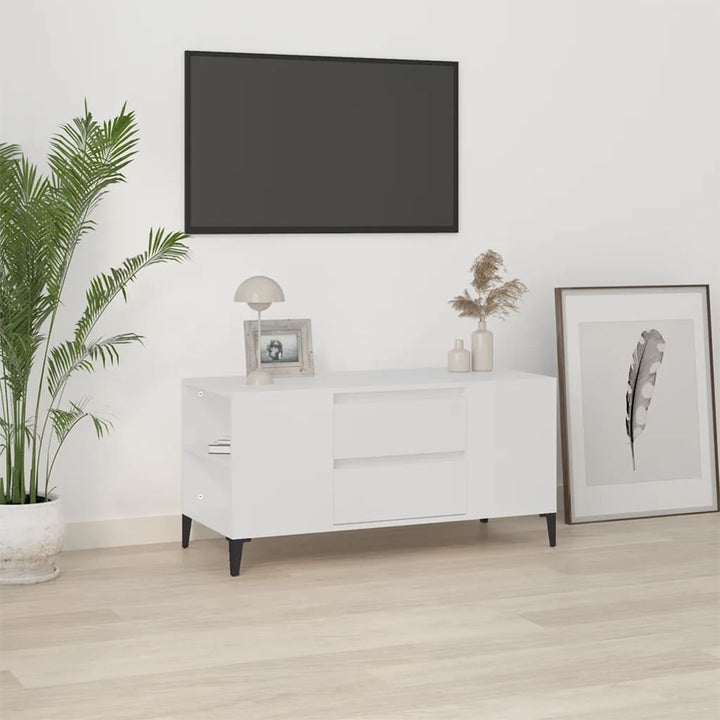 Tv-Bänk 102X44,5X50 Cm Konstruerat Trä