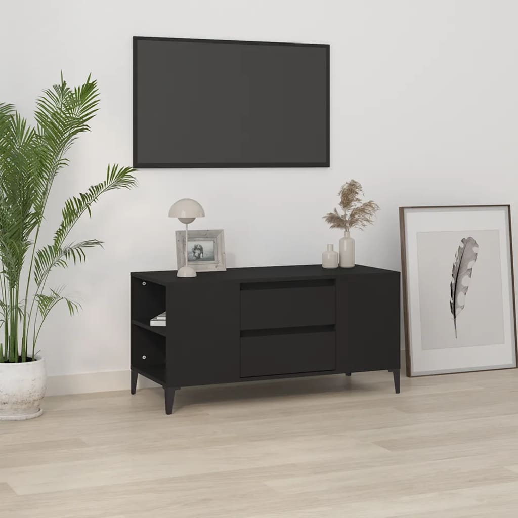 Tv-Bänk 102X44,5X50 Cm Konstruerat Trä