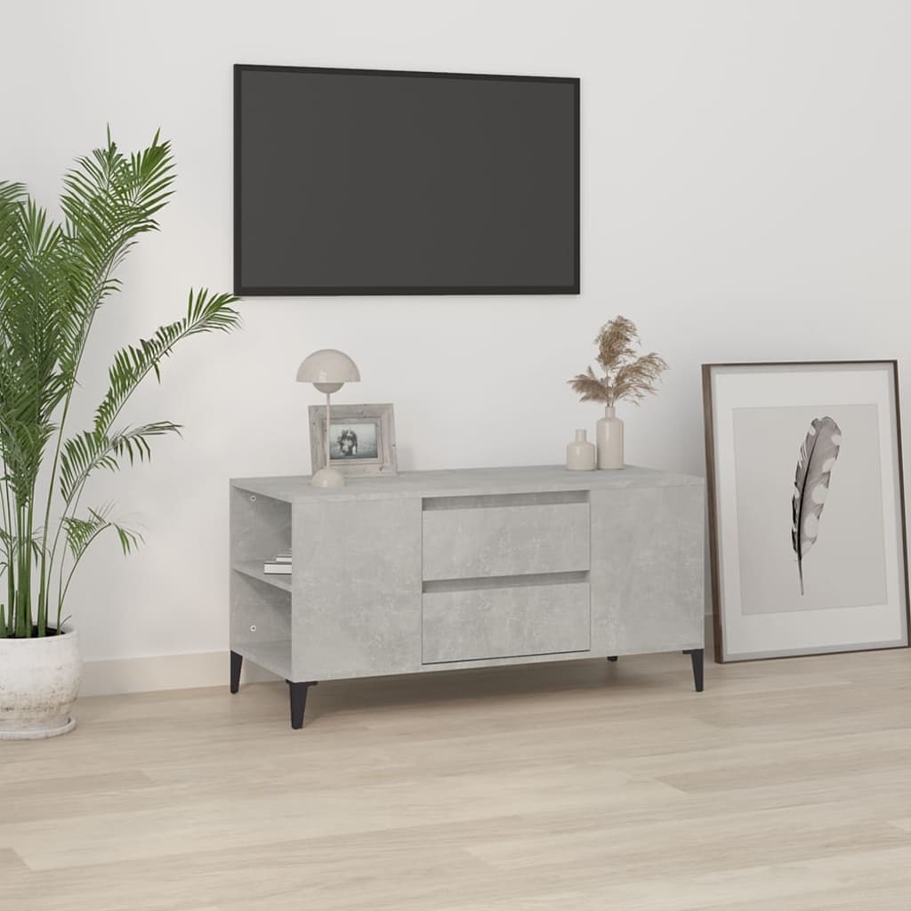 Tv-Bänk 102X44,5X50 Cm Konstruerat Trä