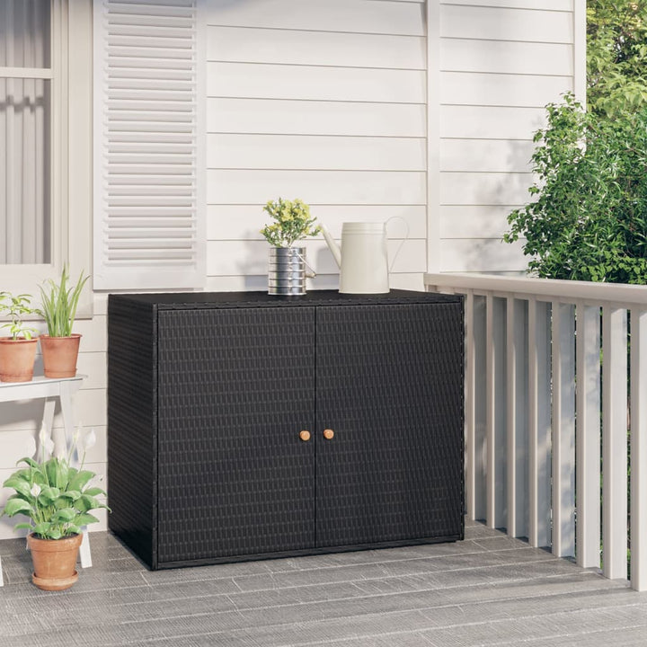 Förvaringsskåp För Trädgården 100X55,5X80 Cm Konstrotting