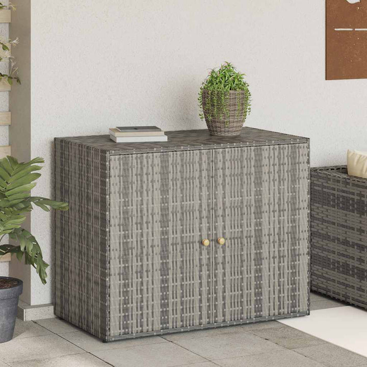 Förvaringsskåp För Trädgården 100X55,5X80 Cm Konstrotting