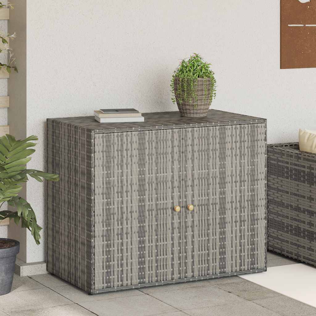 Förvaringsskåp För Trädgården 100X55,5X80 Cm Konstrotting