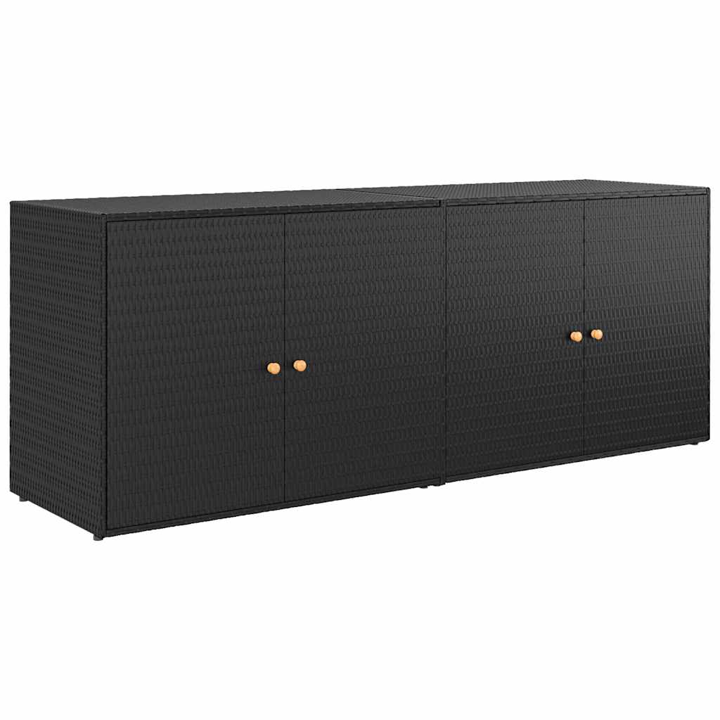 Förvaringsskåp För Trädgården 198X55,5X80 Cm Konstrotting