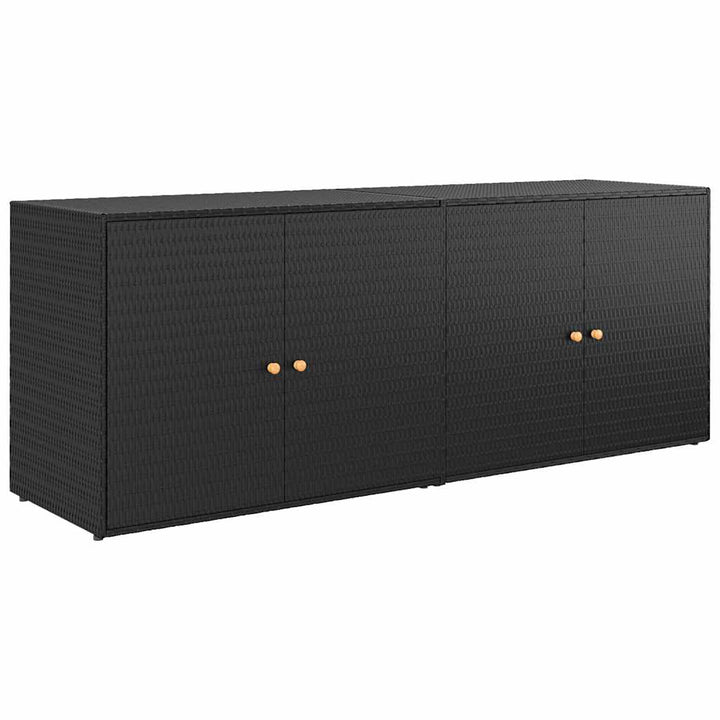 Förvaringsskåp För Trädgården 198X55,5X80 Cm Konstrotting