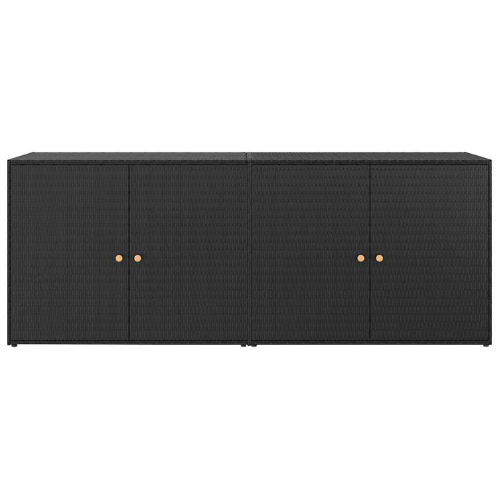 Förvaringsskåp För Trädgården 198X55,5X80 Cm Konstrotting