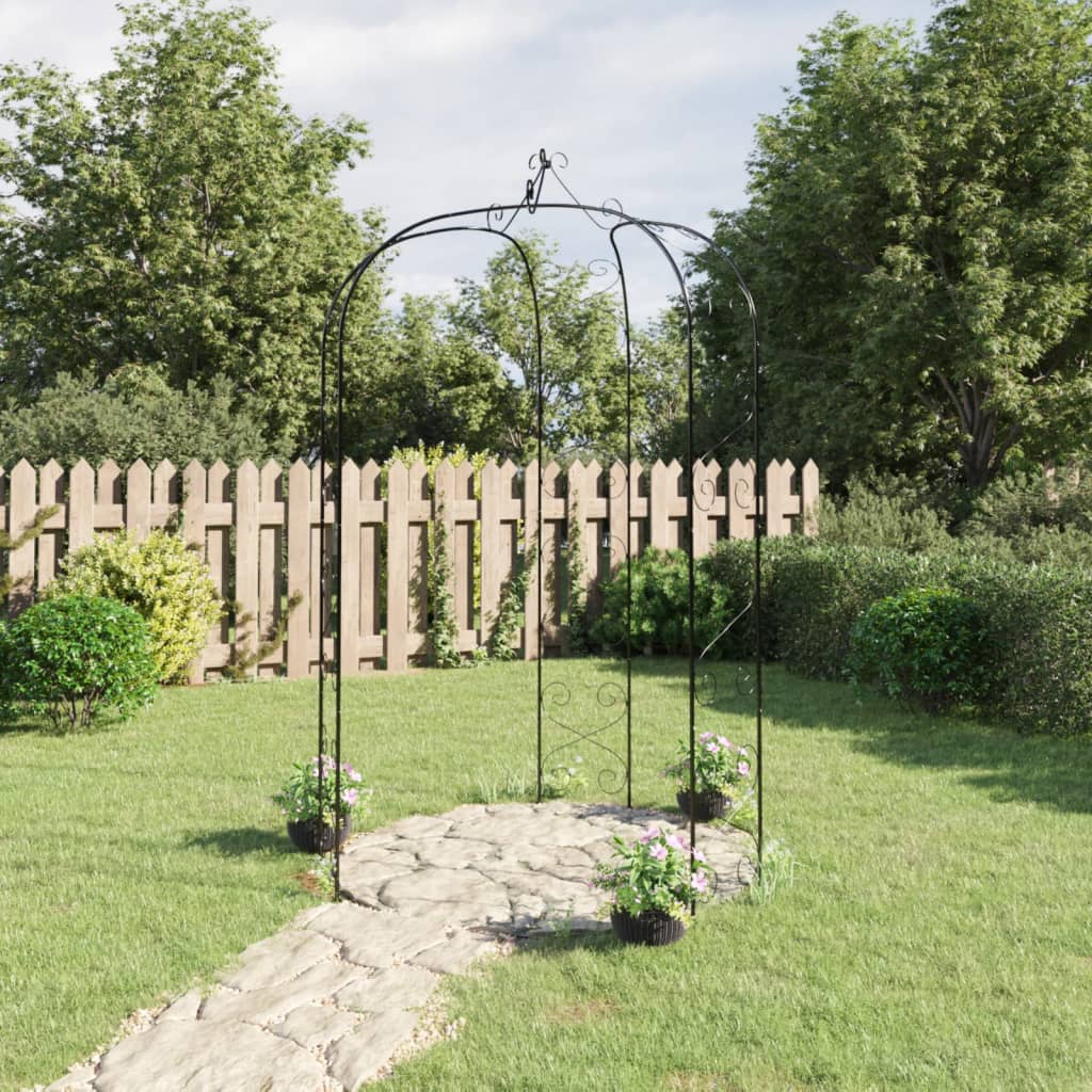 Rosenbåge Svart Ø180X255 Cm Stål