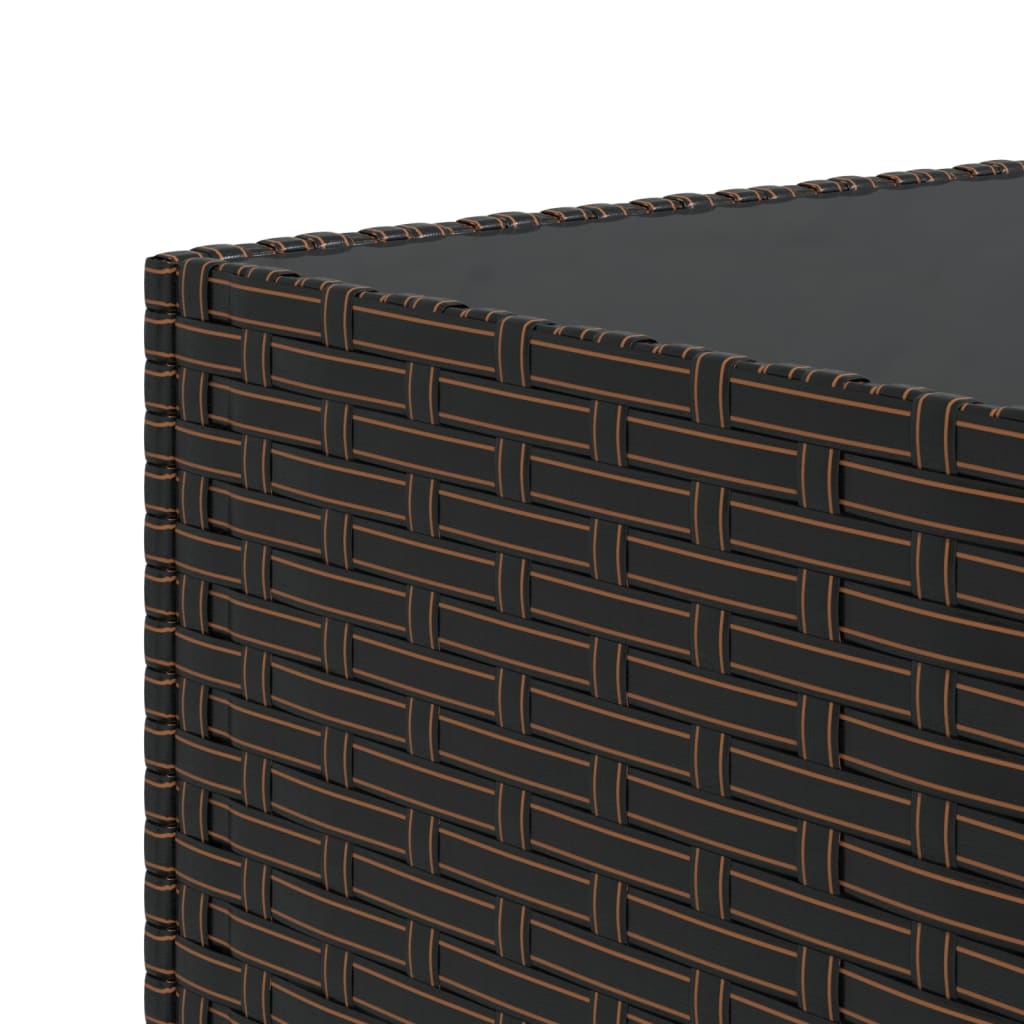 Loungebord Fyrkantigt 50X50X30 Cm Konstrotting