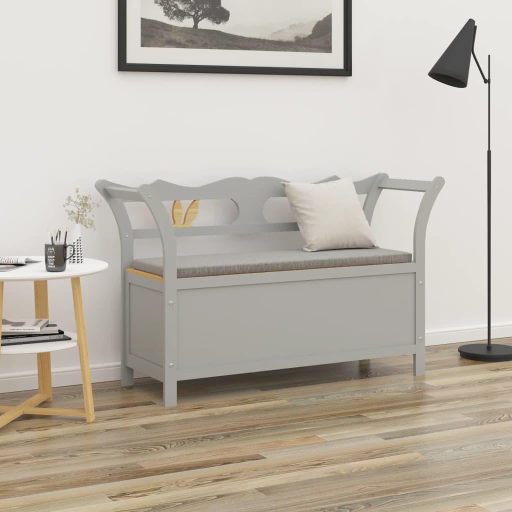 Trädgårdsbänk 107X45X75,5 Cm Massivt Granträ