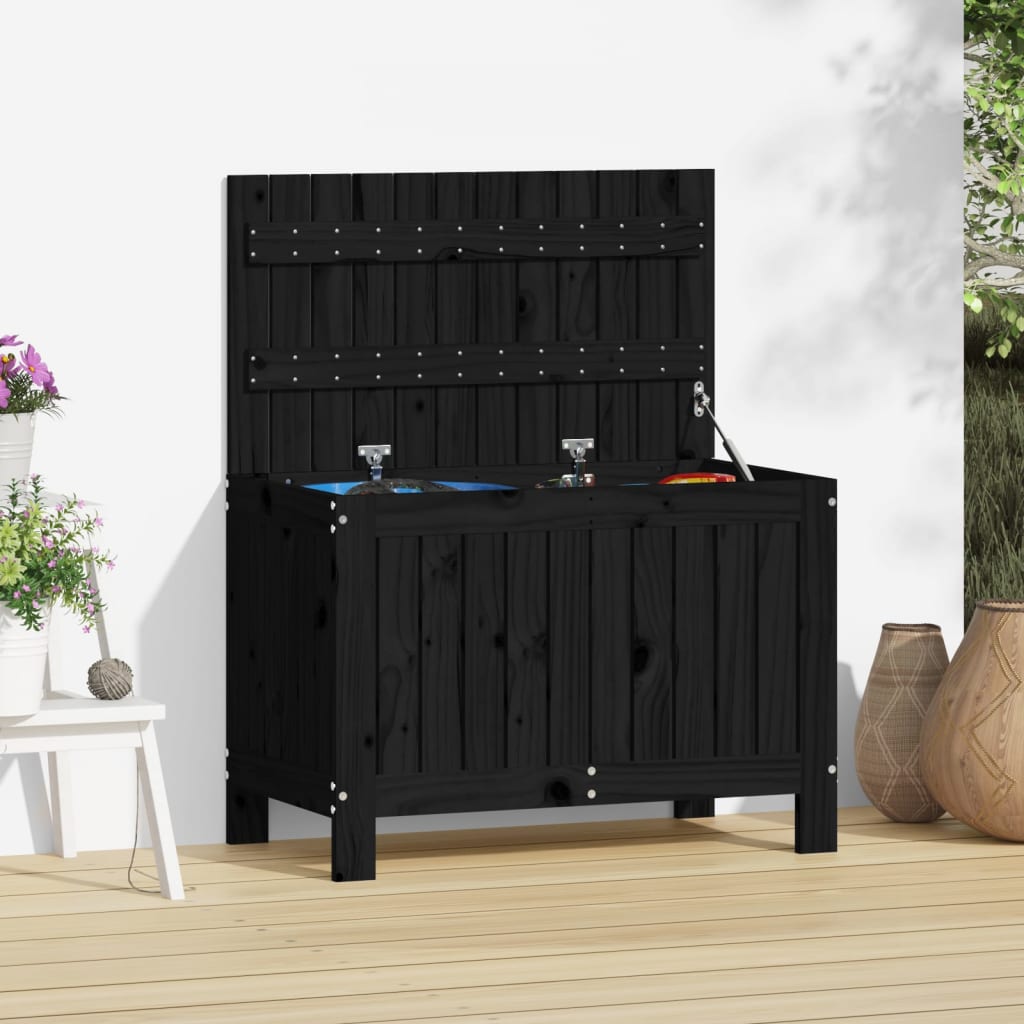 Dynbox Grå 76X42,5X54 Cm Massiv Furu