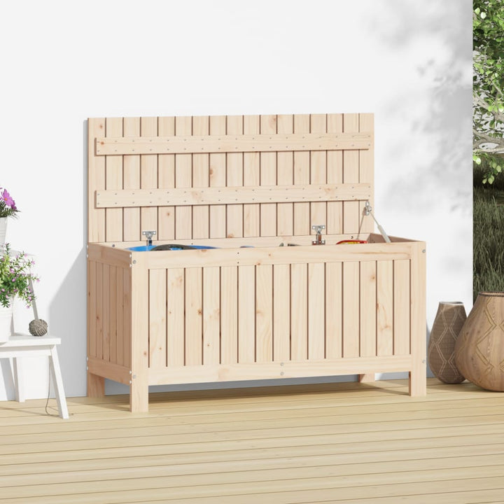 Dynbox Grå 76X42,5X54 Cm Massiv Furu