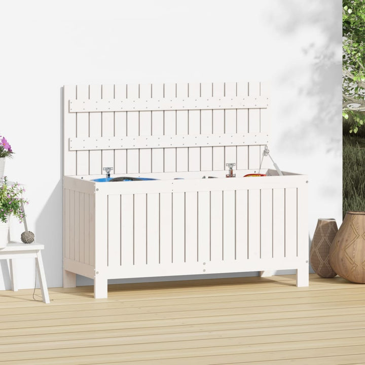 Dynbox Grå 76X42,5X54 Cm Massiv Furu