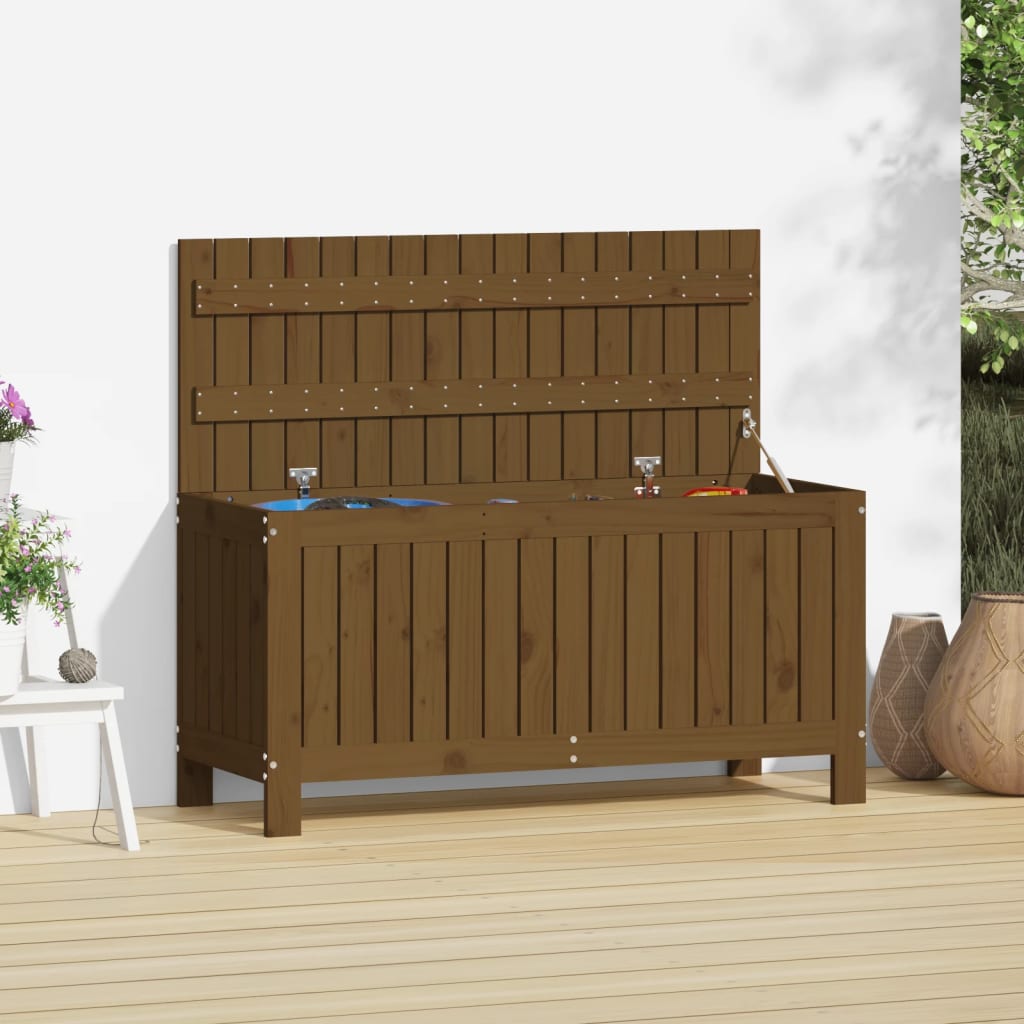Dynbox Grå 76X42,5X54 Cm Massiv Furu