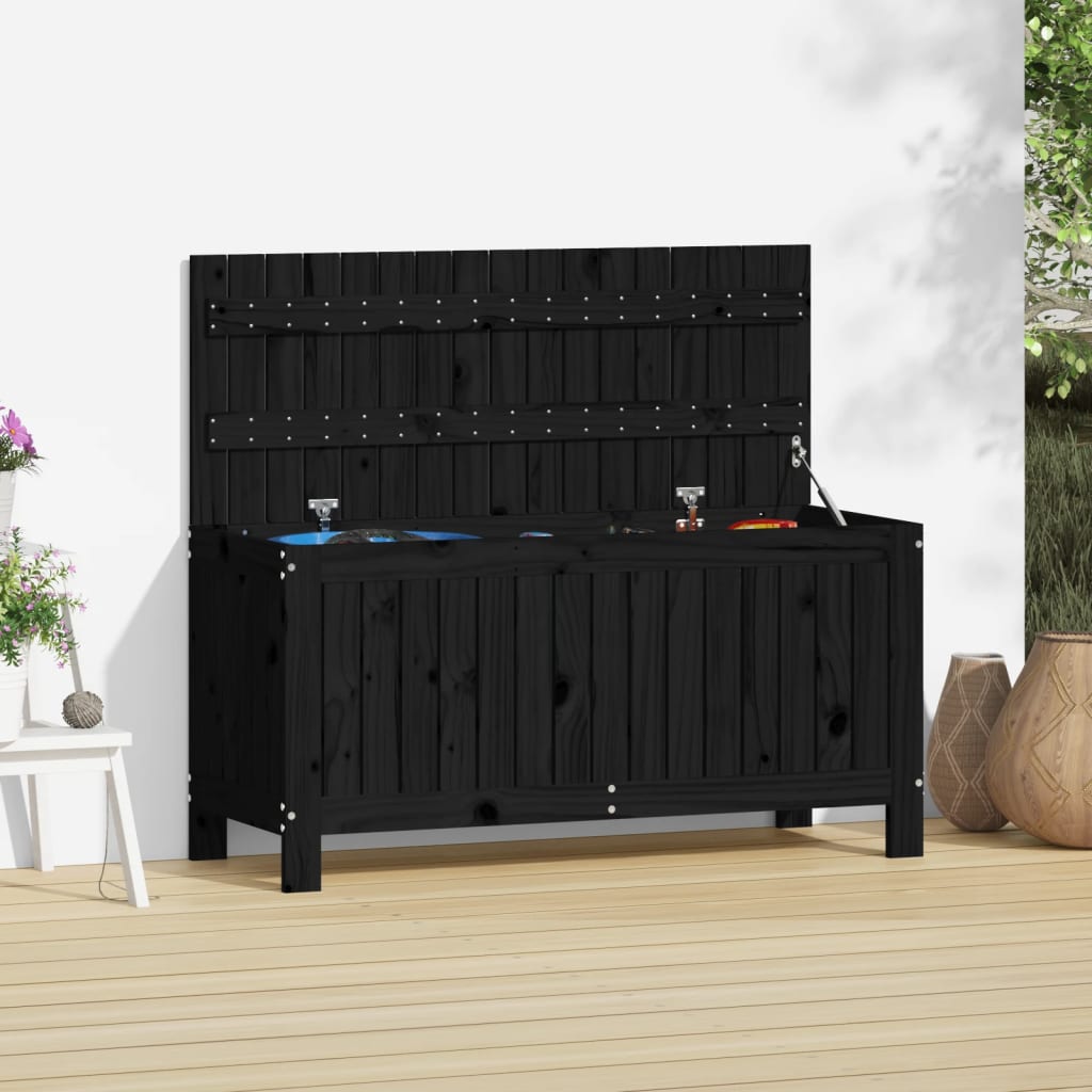 Dynbox Grå 76X42,5X54 Cm Massiv Furu