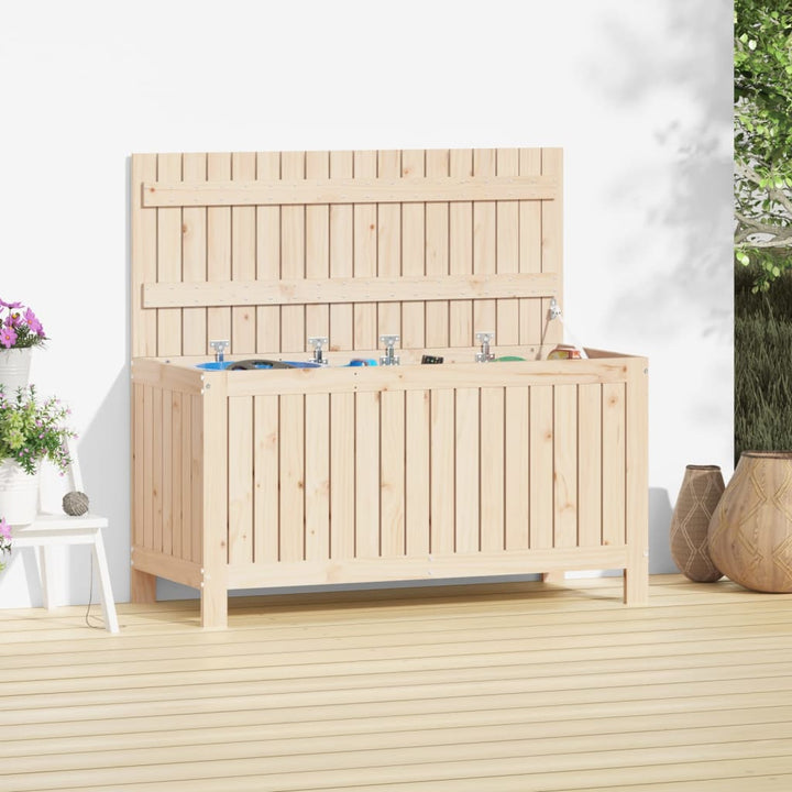 Dynbox Grå 76X42,5X54 Cm Massiv Furu