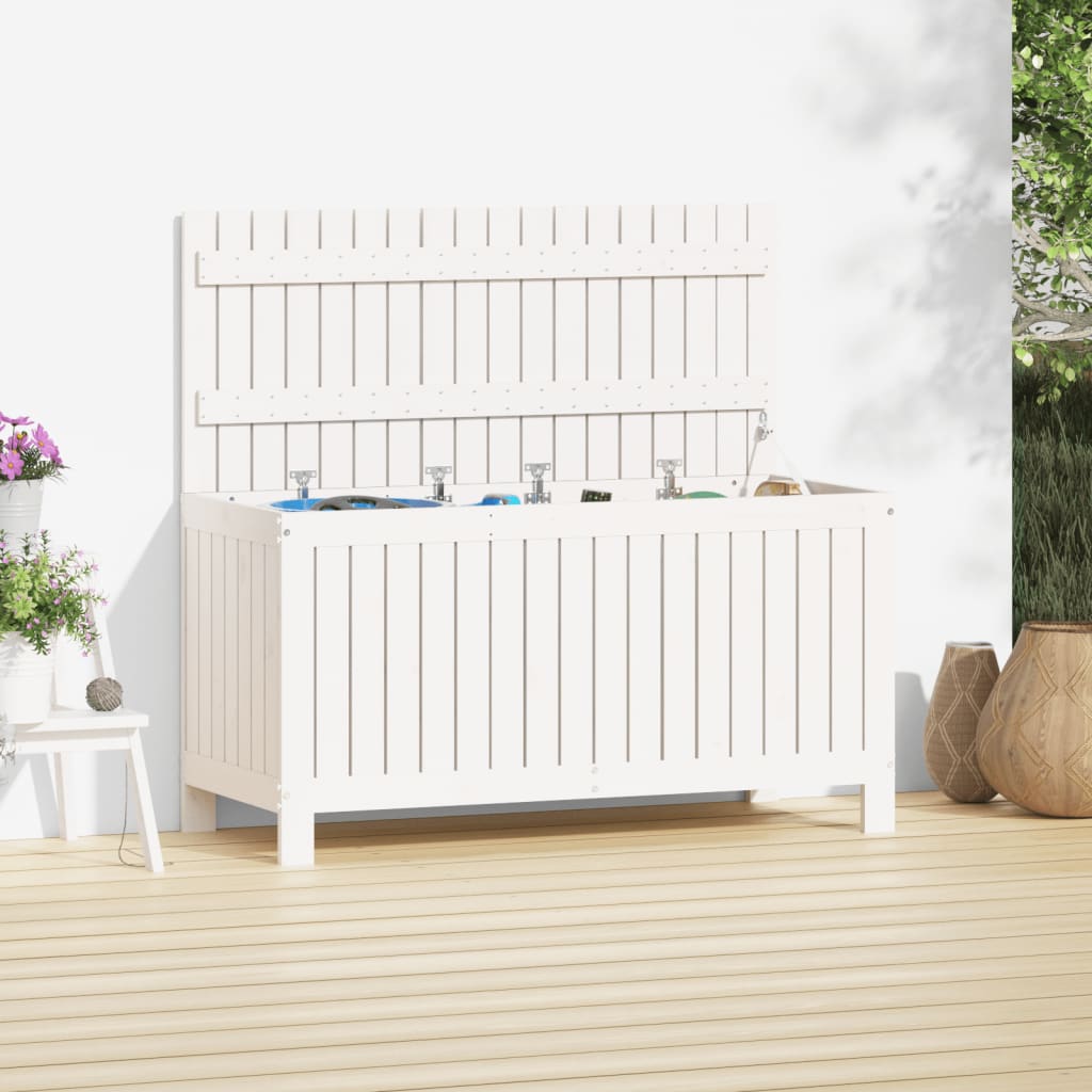 Dynbox Grå 76X42,5X54 Cm Massiv Furu