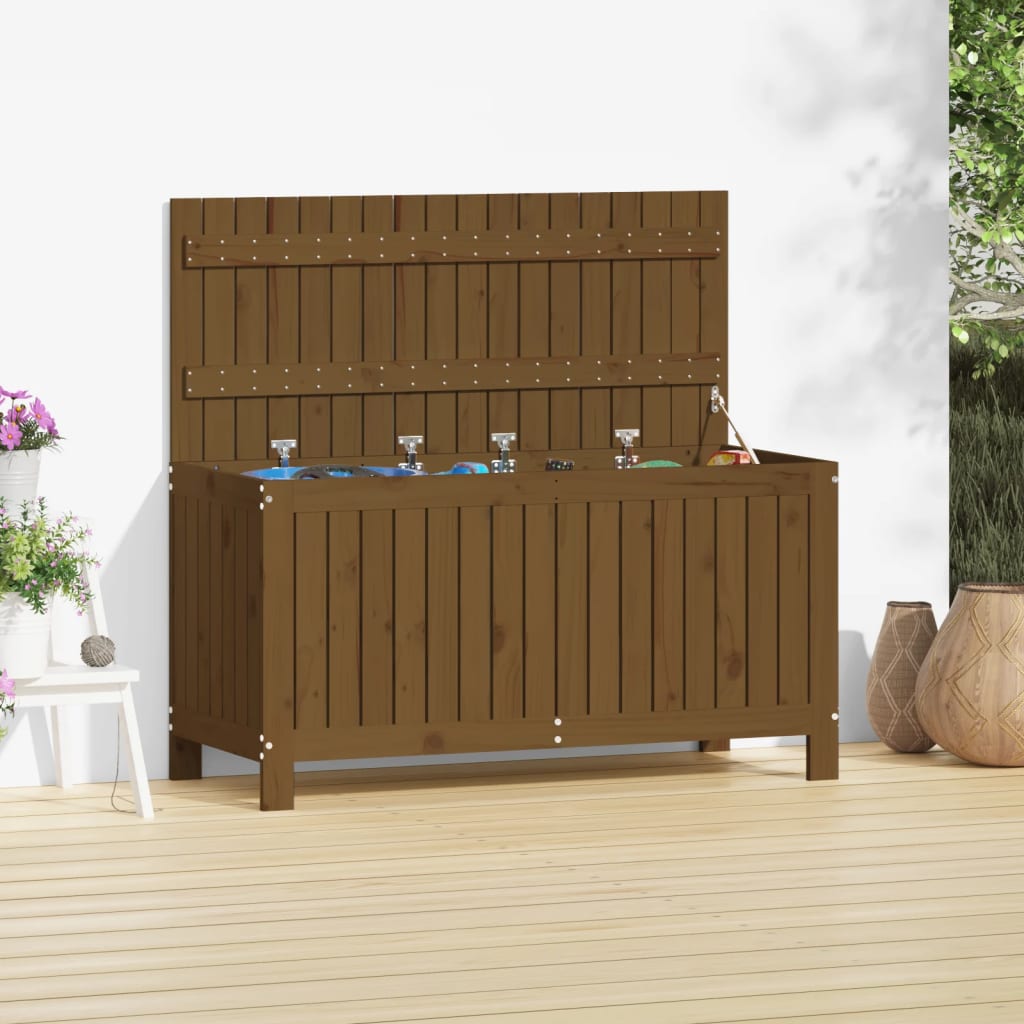 Dynbox Grå 76X42,5X54 Cm Massiv Furu